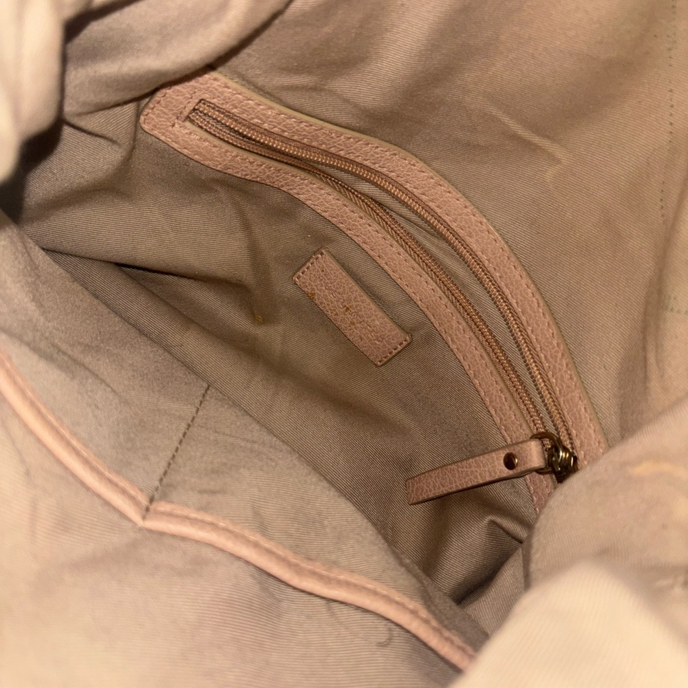 Light pink/tan The Limited Leather Bag - Picture 5 of 5